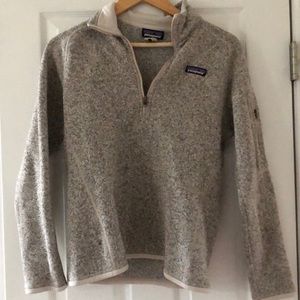 Patagonia M fleece quarter zip